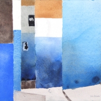Gasse, Chefchaouen, 2015