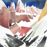 Rosengarten, Dolomiten, 2015