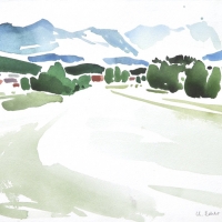 Voralpenlandschaft, 2015