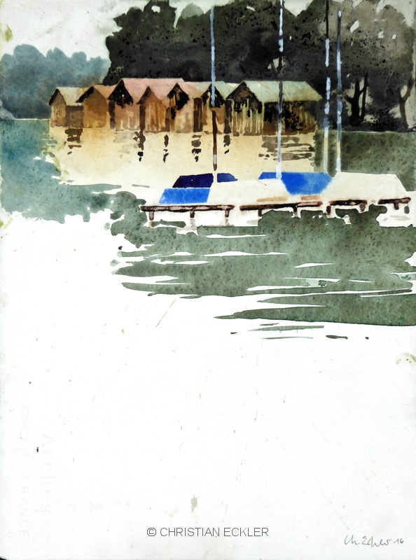 Bootshäuser, Wessling, 2016
