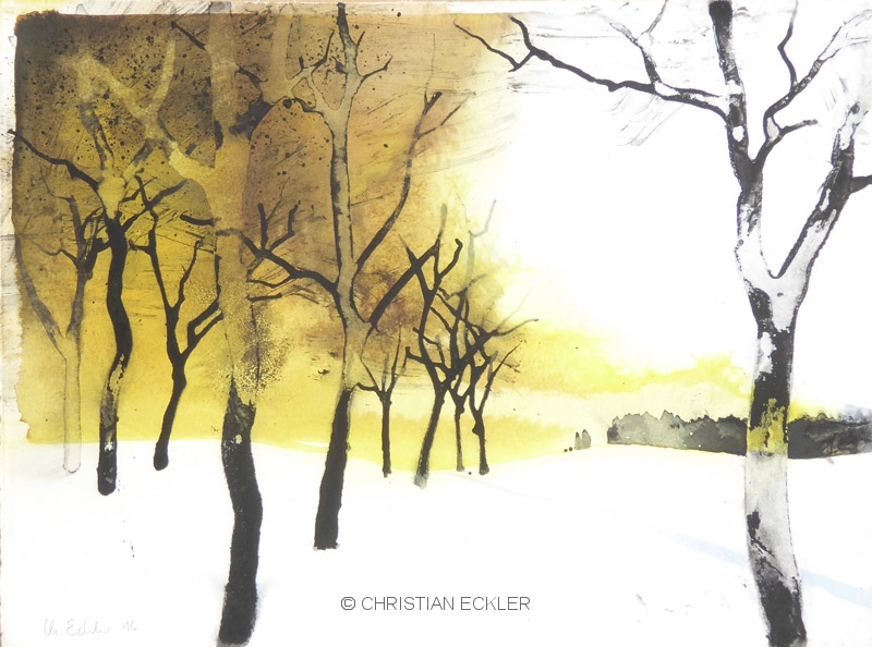Winterbäume, 2016