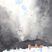 Regenwolken, Chefchaouen, 2016