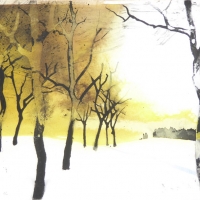 Winterbäume, 2016