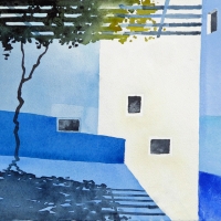 Weisses Haus, Chefchaouen, MA, 2017