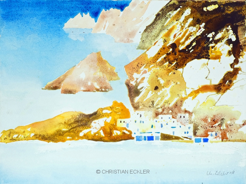 Felsküste 02, Milos, GR, 2018