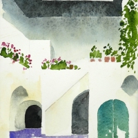 Innenhof 01, Krems, Wachau, A, 2020