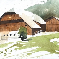 Bergbauernhof, Pustertal