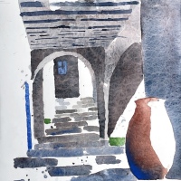 Pyrgos, Tinos, Kykladen