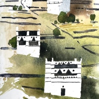 Taubenhäuser, Tinos, Kykladen