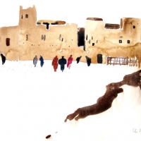 Bei Tinerhir, Marokko, 2009