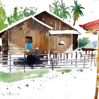 Bauernhaus, Laos, 2011