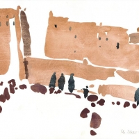 Vor der Stadtmauer, Marokko, 2009