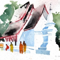 Vat Haisok, Laos, 2012
