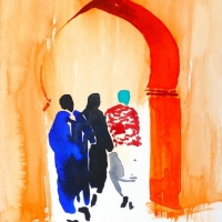 Am Bab Agnaou, Marokko, 2013