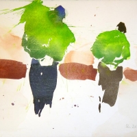Pfefferminzernte, Marokko, 2004