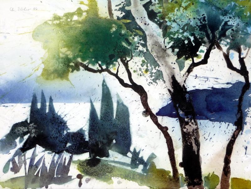 Oberhalb Levanto, 5Terre, 2006