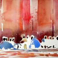 Teppichbasar, Marokko, 2006