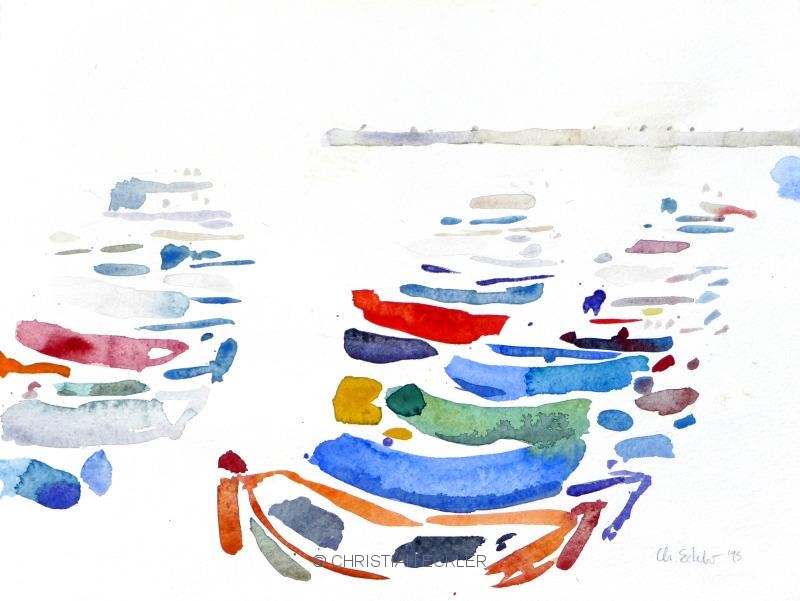 Mittagsruhe, Hydra, 1993