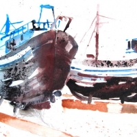 Dock, Essaouira, 2012