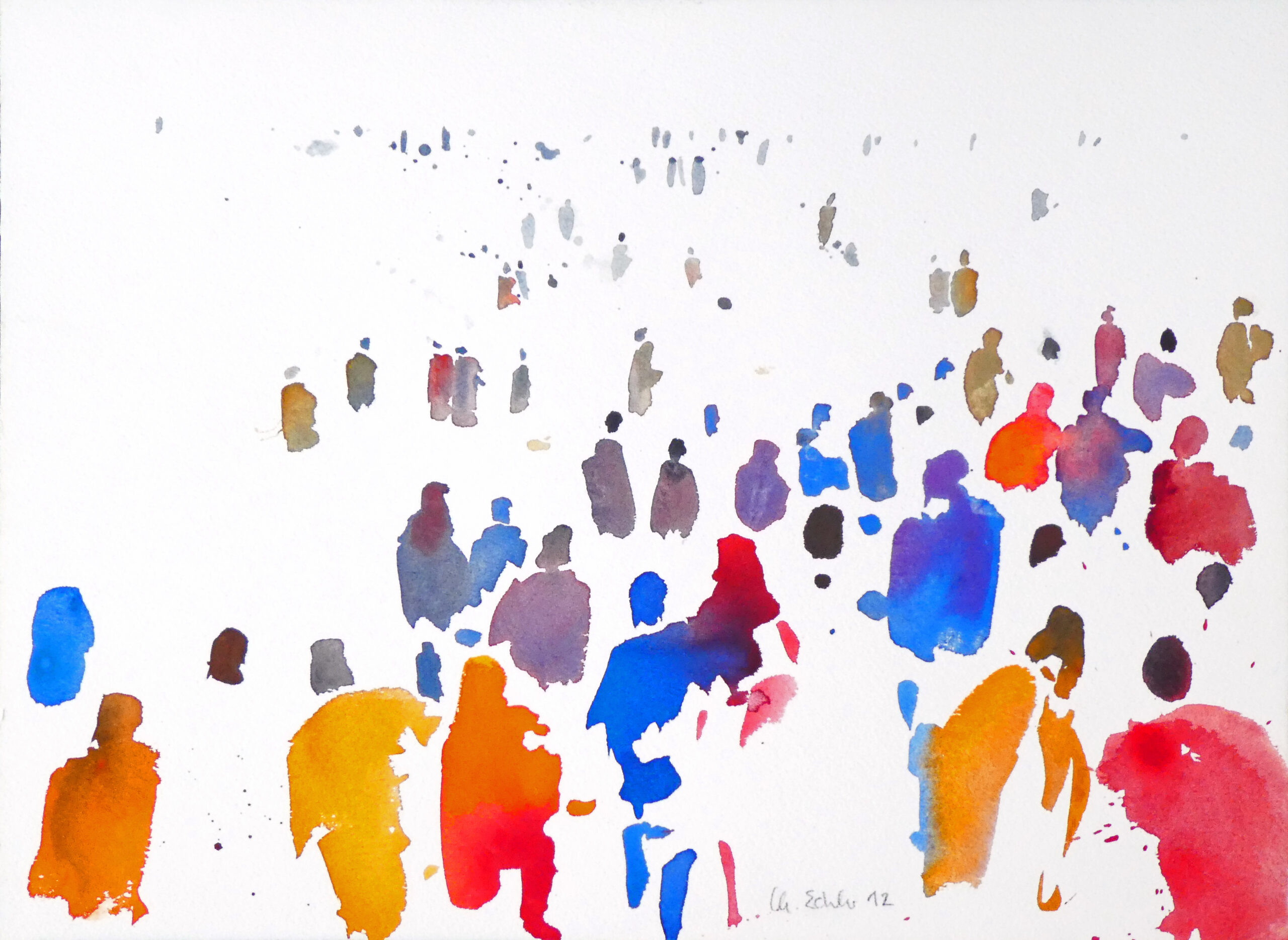 NEU: Aquarelldrucke auf Alu-Dibond